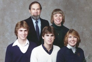 The Hogan family picture (L to R) Tom Hogan, Alan Hogan, John Hogan, Barb Hogan, Kathleen Hogan-Garrett
