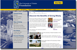 Planned giving website